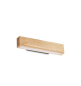 Preview: Wandlampe Craft Naturholz Länge 40 cm - artigo.at